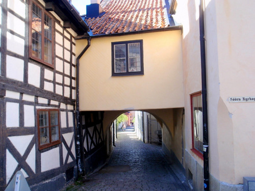 Visby city wall/fortress.